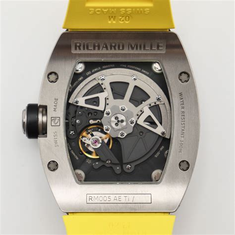 Richard Mille RM 005 Titanium .